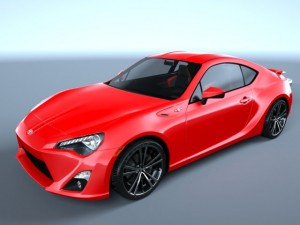 toyota gt 86 3Dモデル