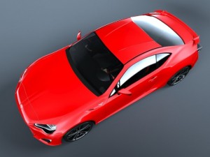 toyota gt 86 3Dモデル