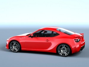 toyota gt 86 3Dモデル
