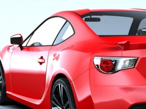 toyota gt 86 3Dモデル