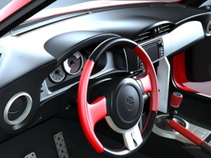 toyota gt 86 3Dモデル