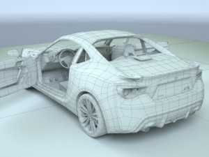 toyota gt 86 3Dモデル