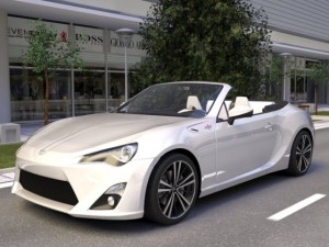 Toyota gt 86 cabrio 3D Model