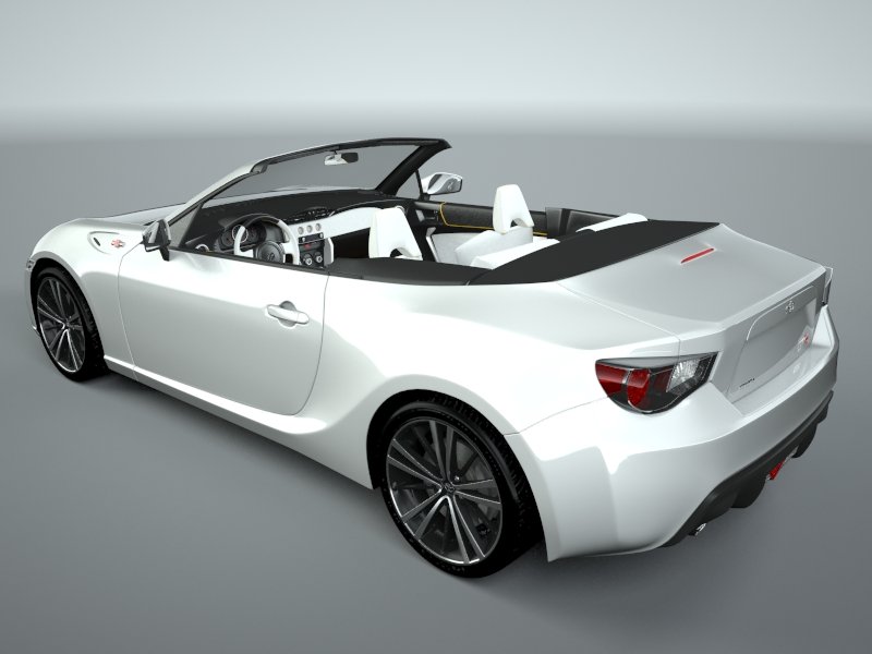Toyota gt86 3d model