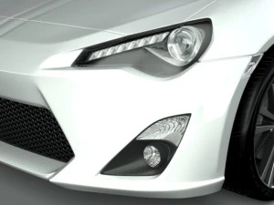 Toyota gt 86 cabrio 3D Model