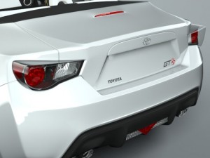 Toyota gt 86 cabrio 3D Model
