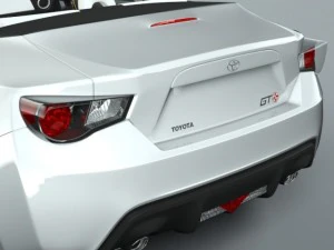 Toyota gt 86 cabrio 3D Model