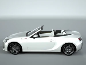 Toyota gt 86 cabrio 3D Model