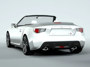 Toyota gt 86 cabrio 3D Model