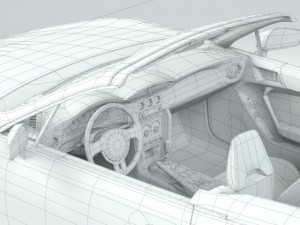 Toyota gt 86 cabrio 3D Model