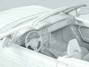 Toyota gt 86 cabrio 3D Model