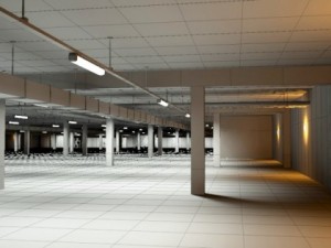 underground parking garage 02 3D Модель