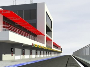 pit stop building 3D Model