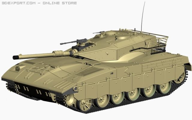 merkavamkii 3D Model .c4d .max .obj .3ds .fbx .stl .blend 