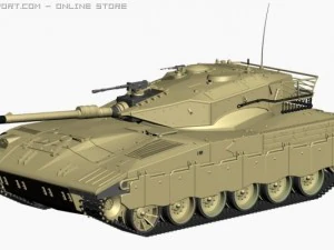 merkavamkii Modèle 3D