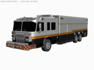 fire truck 3D Model