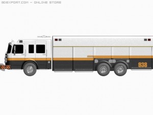 fire truck 3D Model