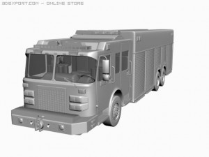 fire truck 3D Model