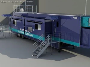 राज्य पुलिस इकाई 3D मॉडल