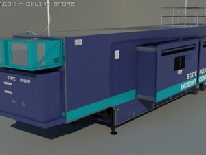 state police unit 3D 모델