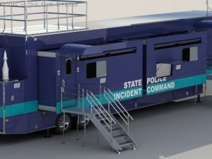 state police unit 3D 모델