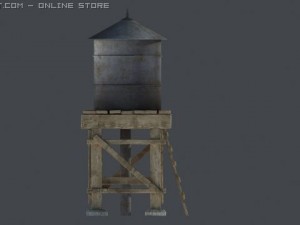 water tower 3D Model