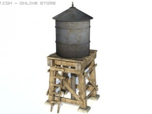 water tower 3D Model