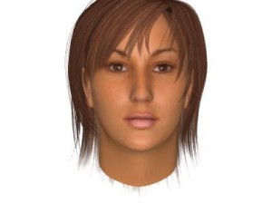 female face 3D Model