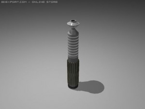 grand saber hilt pack 3D मॉडल