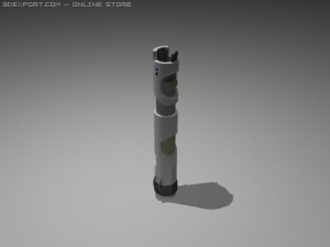 grand saber hilt pack 3D मॉडल