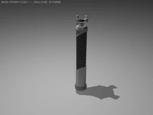 grand saber hilt pack 3D Model
