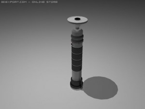 grand saber hilt pack 3D मॉडल