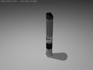 grand saber hilt pack 3D Model