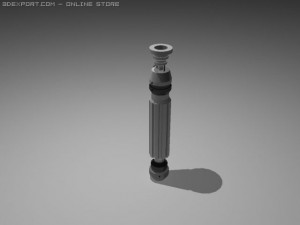 grand saber hilt pack 3D मॉडल