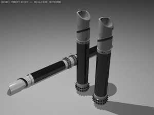 grand saber hilt pack 3D मॉडल