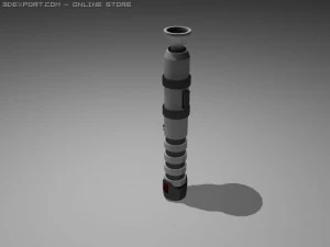 grand saber hilt pack 3D Model