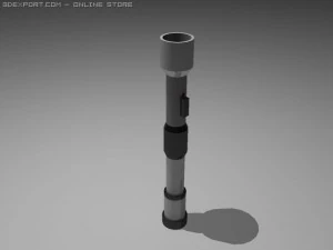 grand saber hilt pack 3D Model