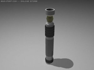 grand saber hilt pack 3D मॉडल