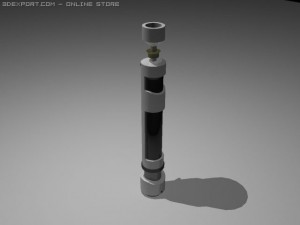 grand saber hilt pack 3D मॉडल