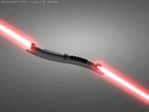 grand saber hilt pack 3D Model