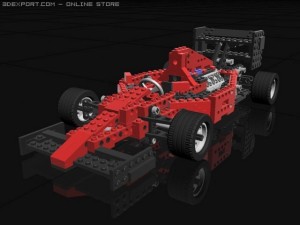 octan indy racer 3D मॉडल