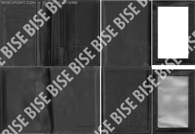 кошелек 1 CG Текстуры .c4d .max .obj .3ds .fbx .stl .blend