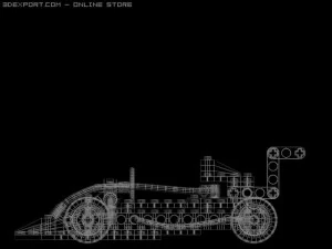 octan team racer 3D Model