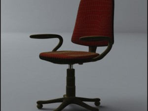 office chair 3D मॉडल