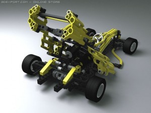 indy storm 3D 模型
