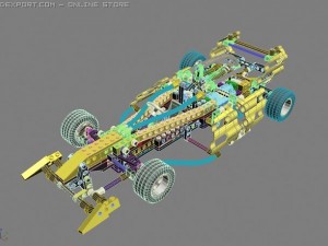 indy storm 3D 模型