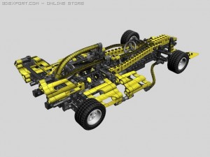 indy storm 3D 模型