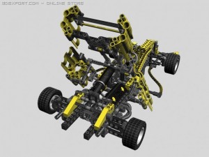 indy storm 3D 模型