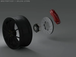car rim 3D Model