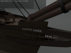 cutty sark Modelo 3D